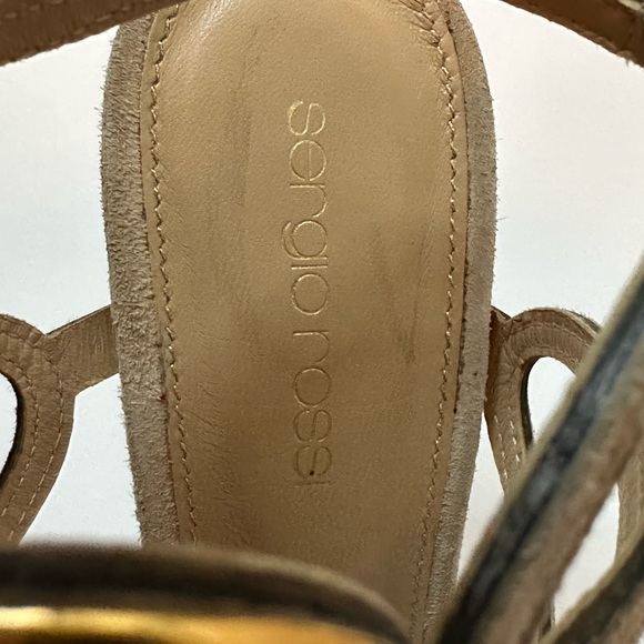 Sergio Rossi Tan Suede Size 37 - Picture 8 of 8
